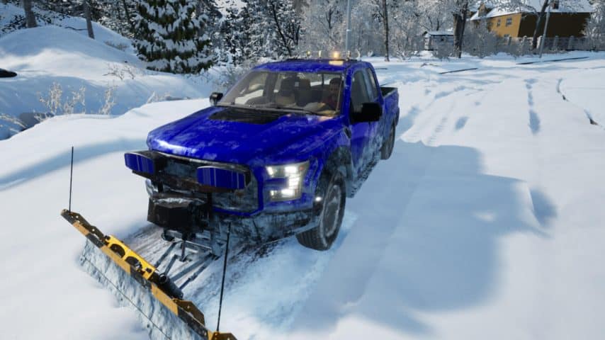 Snow Plowing Simulator ön inceleme (erken erişim)